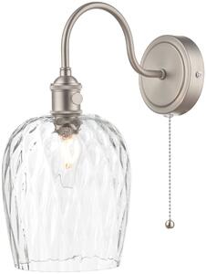 Dar lighting glamour klasszikus fali lámpa hadano ősi króm átlátszó darhad0761-03