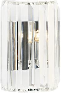 Dar lighting glamour kristály modern fali lámpa sketch csiszolt króm darske0750