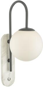 Dar lighting modern fürdőszobai lámpa deuce üveggolyó opál dardeu0739 IP44