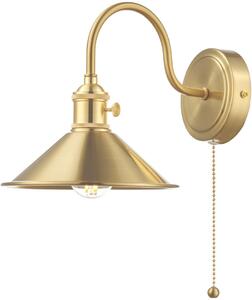 Dar lighting glamour klasszikus fali lámpa hadano sárgaréz darhad0740-01
