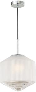 Dar lighting glamour modern függeszték nisha csiszolt króm átlátszó darnis0108
