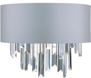 Dar lighting glamour kristály fali lámpa halle szürke darhal0939