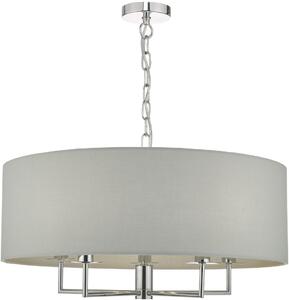 Dar lighting modern függeszték jamelia csiszolt króm szürke darjam0539