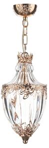 Dar lighting glamour klasszikus függeszték ottoman átlátszó arany darott0135
