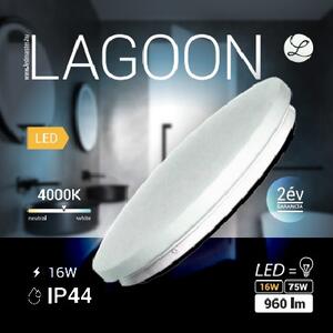 Lagoon 16 W-os ø230 mm kerek natúr fehér mennyezeti lámpa IP44-es védettségű