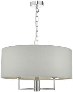 Dar lighting modern függeszték jamelia csiszolt króm szürke darjam0339