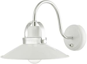 Dar lighting modern fali lámpa liden fehér csiszolt króm darlid072