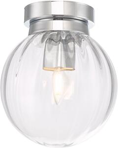 Dar lighting modern fürdőszobai lámpa kavi csiszolt króm átlátszó darkav0150 IP44