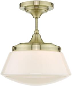 Dar lighting modern fürdőszobai lámpa caden antik sárgaréz opál darcad0175 IP44
