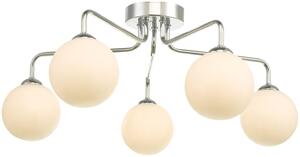 Dar lighting modern mennyezeti lámpa feya opál csiszolt króm darfey0550-02