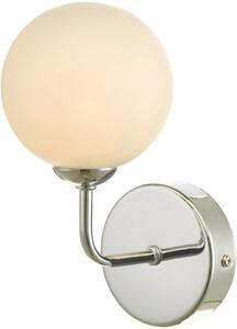Dar lighting modern fali lámpa feya opál csiszolt króm darfey0750-02