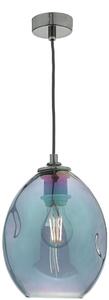 Dar lighting glamour modern függeszték rogan fekete króm irizáló üveg darrog0155
