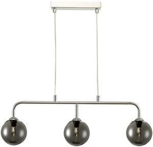 Dar lighting modern függeszték feya füstös csiszolt króm darfey6250-01