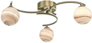 Dar lighting modern mennyezeti lámpa atiya sárgaréz sokszínű darati5375-07