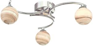 Dar lighting modern mennyezeti lámpa atiya csiszolt króm sokszínű darati5350-07