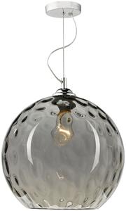 Dar lighting glamour modern függeszték aulax füstös csiszolt króm daraul0110