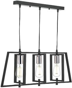 Dar lighting modern függeszték dax fekete csiszolt króm dardax0350