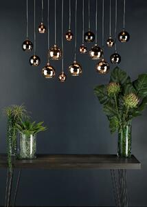 Dar lighting glamour modern függeszték aurelia fekete króm réz daraur6264