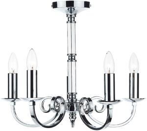 Dar lighting klasszikus csillár murray csiszolt króm darmur0550