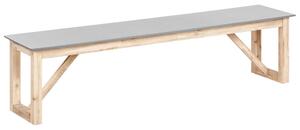 Kerti pad NOTTERI 180 cm Beton Szürke