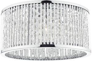 Dar lighting glamour modern mennyezeti lámpa nantes csiszolt króm darnan5368