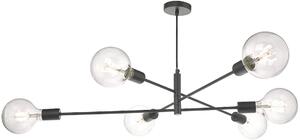 Dar lighting modern függeszték alana fekete darala0622