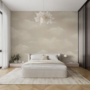 Fotótapéta Krémes felhők világos bézs háttéren, Fotótapéta égbolt, w03994 : Uwalls.hu