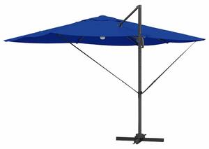 VidaXL Cantilever Roma Napernyő Kék és Fekete 352 x 251 x 265 cm