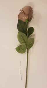 Rózsarügy barna 66cm művirág