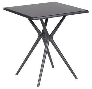 Kerti asztal PIAVE 70 cm 70 cm Fekete