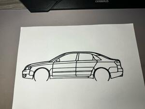 Audi A4 2004 faldekoráció