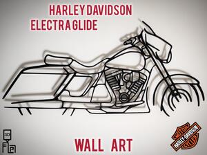 Harley Davidson Electra Glide faldekoráció