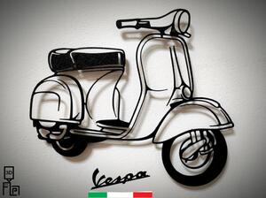 Vespa faldekoráció