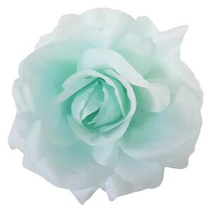 Rózsa virágfej Ø 10cm világoskék művirág