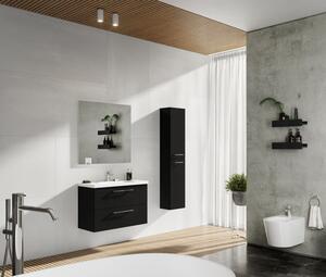 Elita Roma Plus Compact mosdó szekrénnyel és fogantyúkkal 81.7 cm fekete 168520