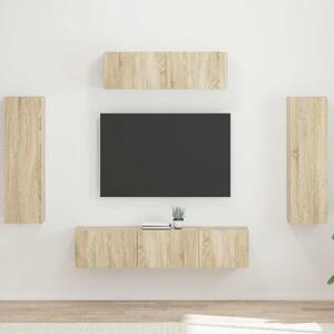 TV szekrény 5 db Sonoma tölgy