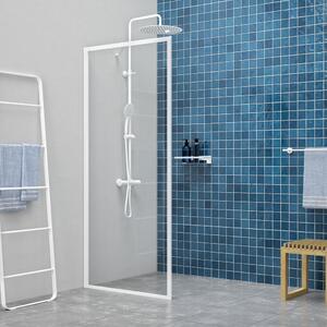 Sealskin Contour zuhanykabin fal walk-in 90 cm fehér matt üveg/átlátszó üveg CDA30886025100