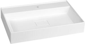 Sapho Godiva mosdótál 68x44 cm négyszögletes klasszikus-beépíthető-mosdótálak fehér GU068