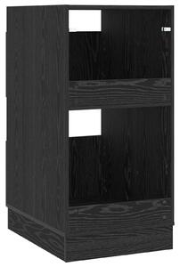 VidaXL Mosókonyha Szekrény Fekete tölgy 50 x 68 x 102 cm Szerelt fa