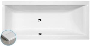 Polysan Cleo slip téglalap alakú fürdőkád 170x75 cm fehér 94611S