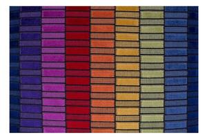 Keycolour mintás gyapjú díszpárna, 45 x 45 cm - Zuiver