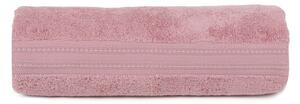 Laverne rózsaszín pamut és bambusz szálas fürdőlepedő, 70 x 140 cm - Confetti