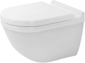 Duravit Starck 3 zestaw WC miska wisząca Rimless z deską wolnoopadającą 45270900A1 (2527090000, 0063890000)