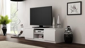 Aldabra RTV120 TV állvány, 120x36x40 cm, fehér