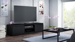 Aldabra RTV120 TV állvány, 120x36x40 cm, fekete