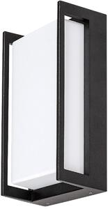 Rabalux Gorica kültéri fali lámpa 1x12 W fekete-tej 7155
