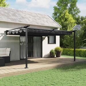 Pavilon Antracit 400 x 300 x 200 cm Poliészter
