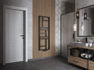 Instal Projekt Mondrian fürdőszoba radiátor dekoratív 83.2x40 cm fekete MON-40/80D50C31
