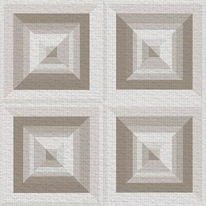 Tapéta Geometrikus háromdimenziós minta szürke és bézs színben, Tapétá skandináv stílusban, a00187 : Uwalls.hu