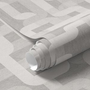 Tapéta Modern grafikus minta ívelt vonalakkal, 3d tapétá, a00190 : Uwalls.hu